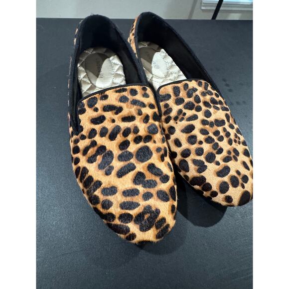 Birdies Calf Hair Leopard Print Classic Flats Size 6.5 - Picture 8 of 12